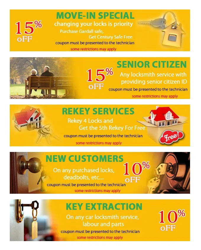 Gold Locksmith Store Houston, TX 713-357-0762 - coupon21-set-five